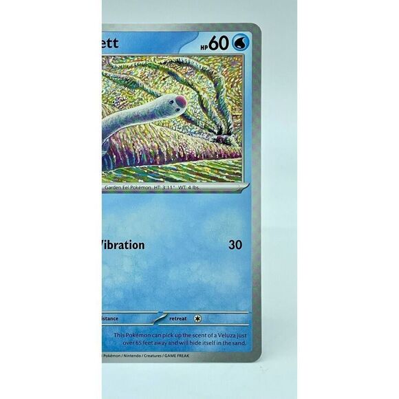 Wiglett 052/182 Paradox Rift Scarlet & Violet Pokemon Non‎ Holo 2023 NM Unplayed - Picture 3 of 6